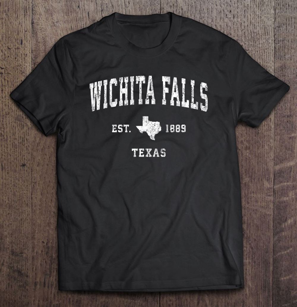 Special Wichita Falls Texas Tx Vintage Athletic Sports Design 