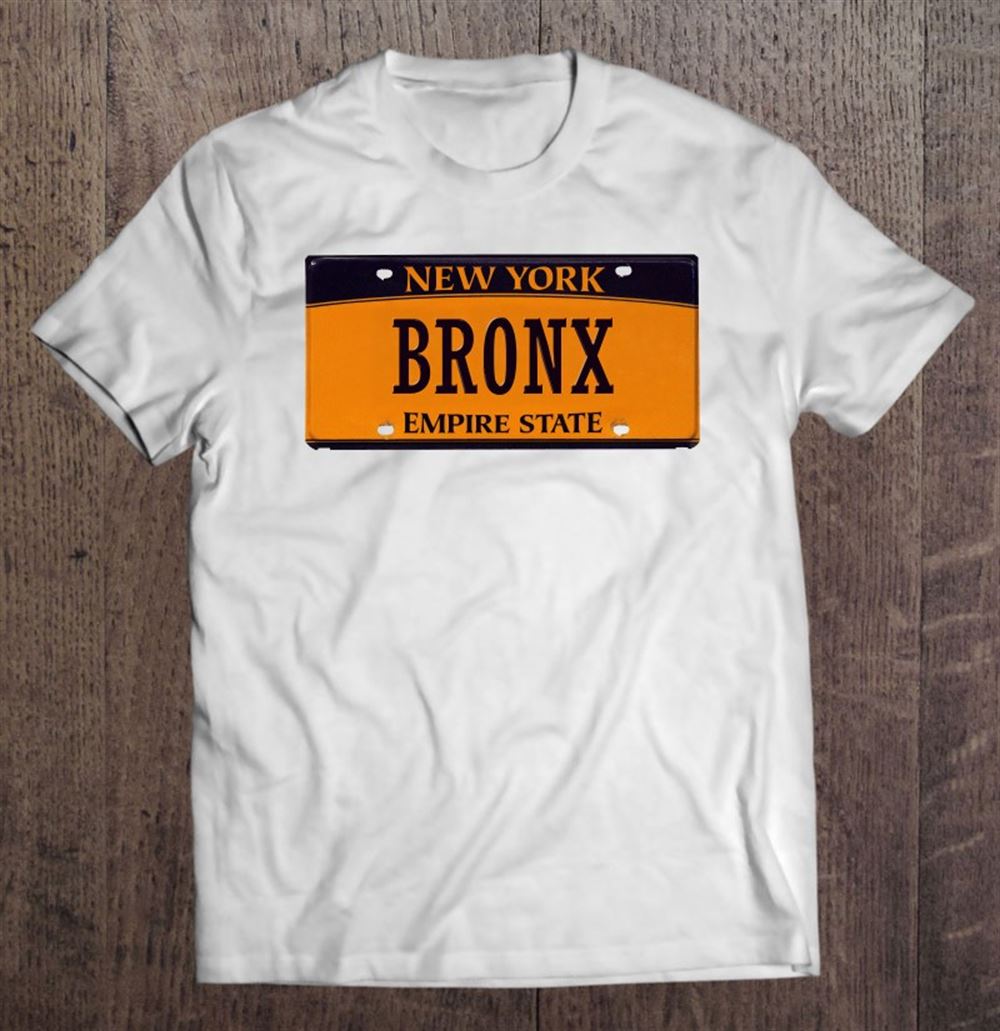 Amazing Bronx New York City Plate Number Creative Gift Classic 