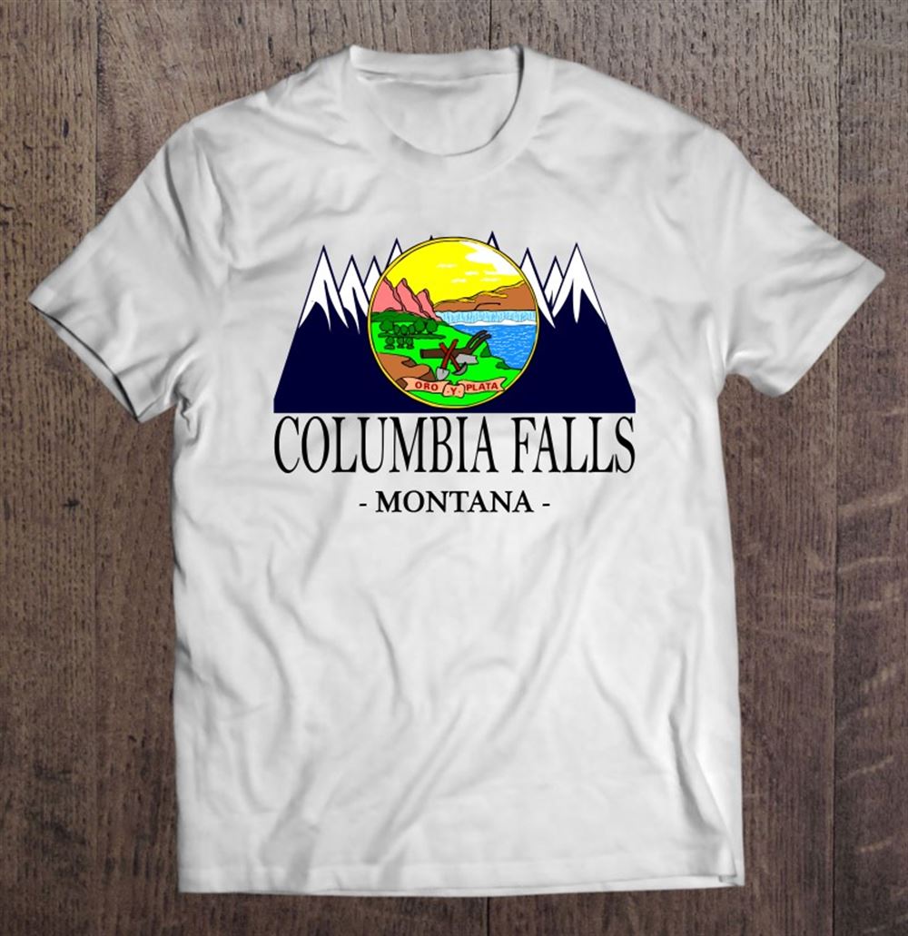 Special Columbia Falls Montana Mountains Gift 