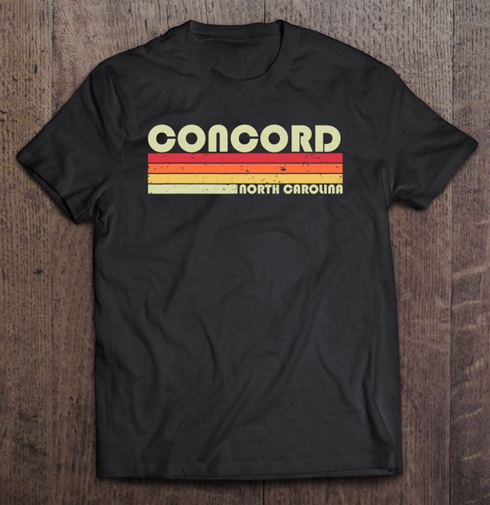 Amazing Concord Nc North Carolina Funny City Home Roots Gift Retro 