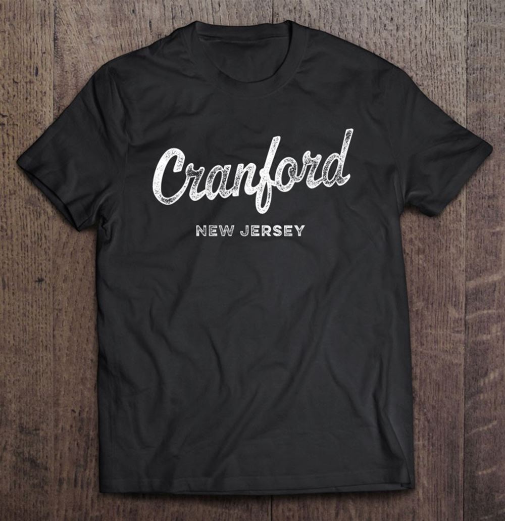 Special Cranford New Jersey Nj Vintage Script 