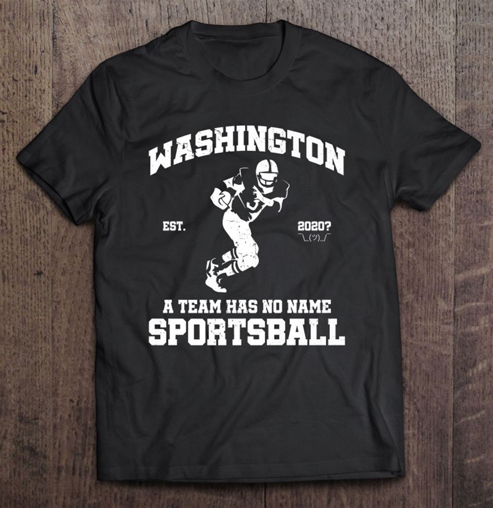 Awesome Distressed Washington Sportsball A Team Has No Name Football Premium 