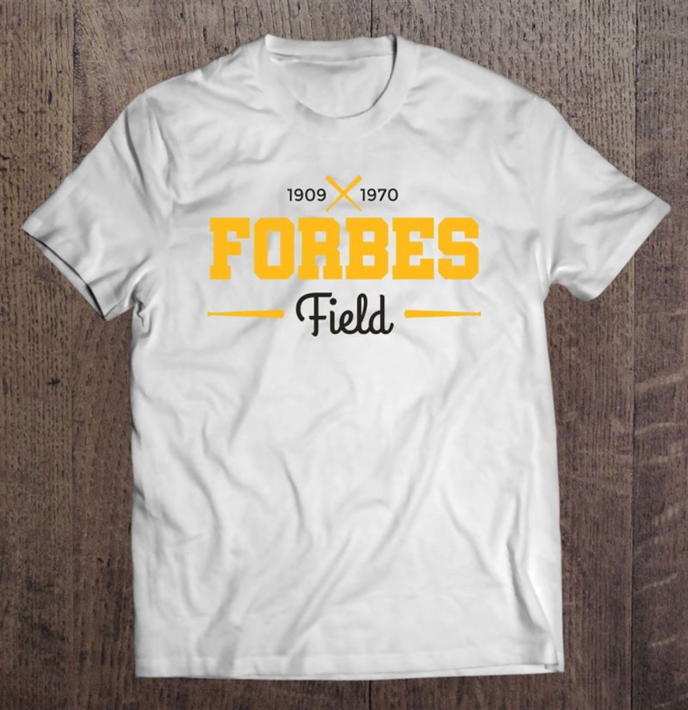 Happy Forbes Field Shirt Retro Pittsburgh Baseball 