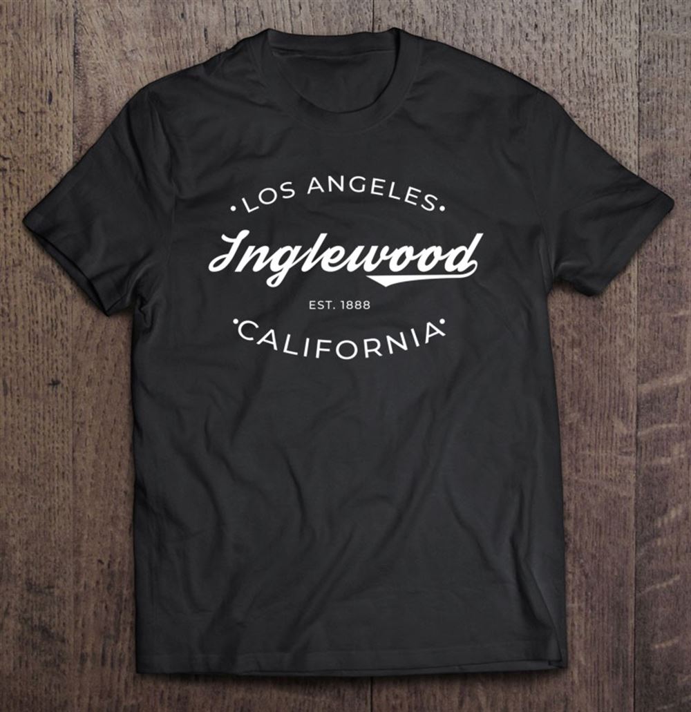 Amazing Inglewood California Los Angeles Retro Logo 