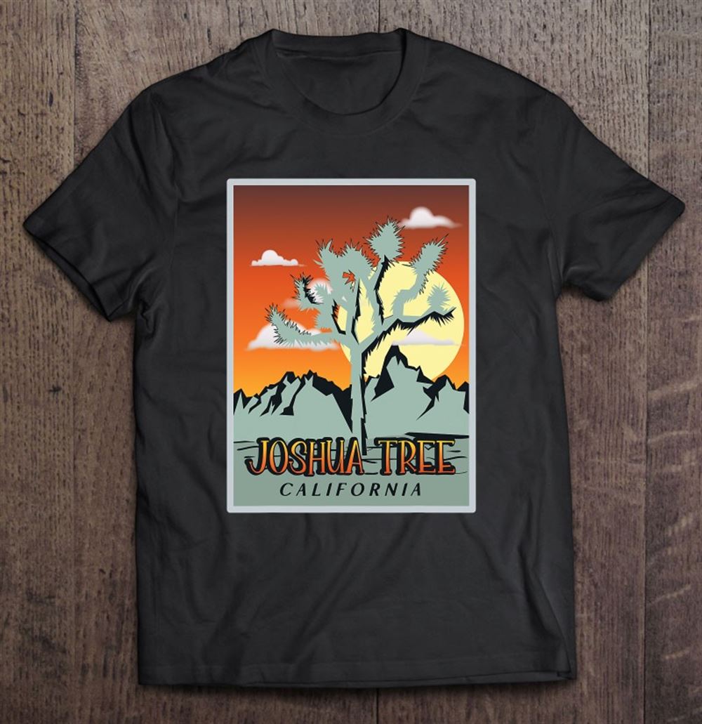 Awesome Joshua Tree National Park Tee Vintage Graphic Design 