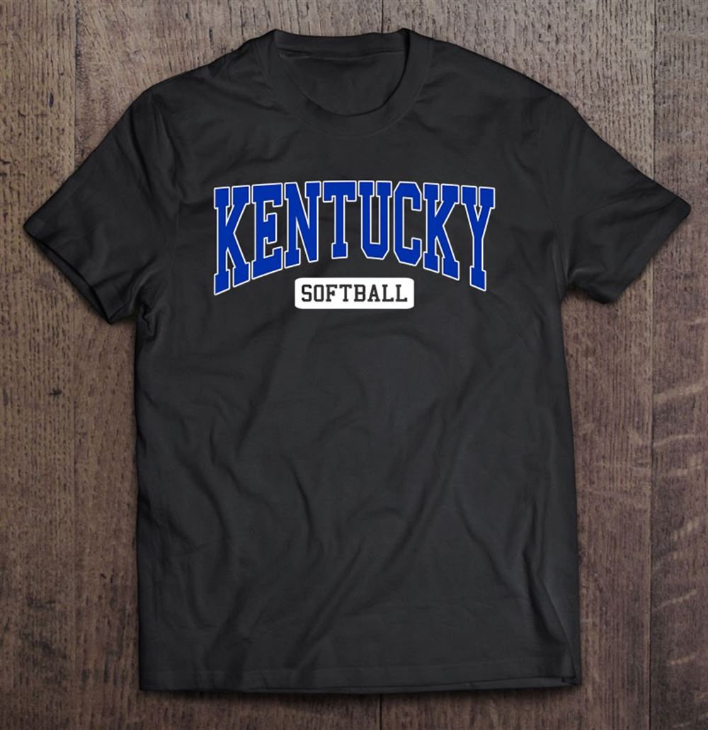 Gifts Kentucky Softball Classic Retro Style Softball Player 