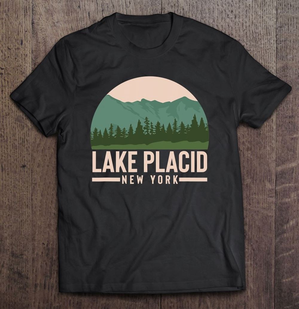 Happy Lake Placid New York Outdoors Adventure Mountain 