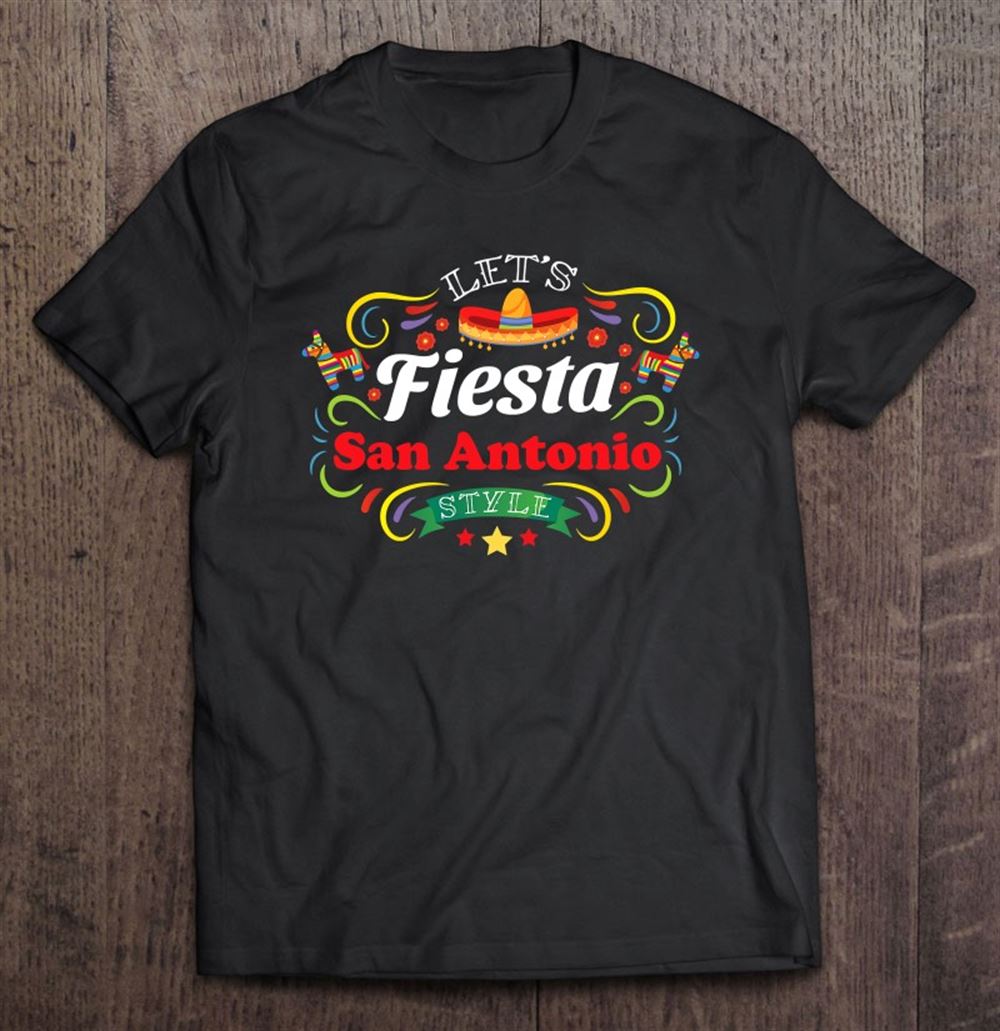 Gifts Lets Fiesta Shirt Drinking Party San Antonio Cinco De Mayo 