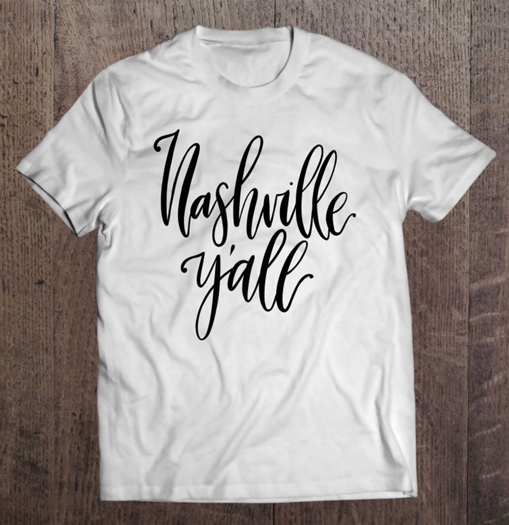 Promotions Nashville Yall Hand Lettered Home State 