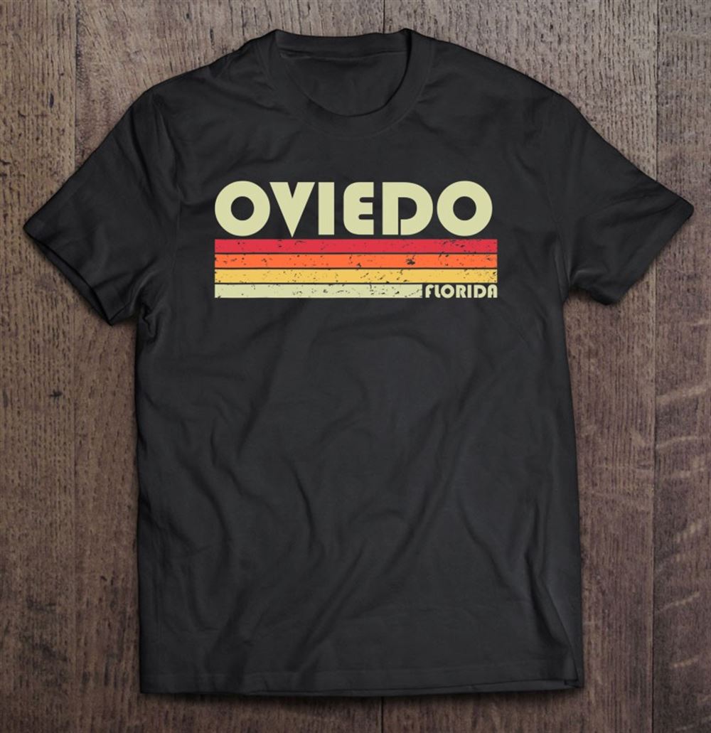 Interesting Oviedo Fl Florida Funny City Home Roots Gift Retro 70s 80s 