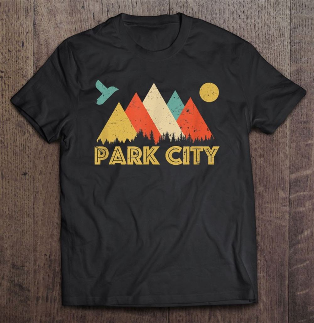 Special Park City Utah Retro Vintage Throwback Gift Idea 