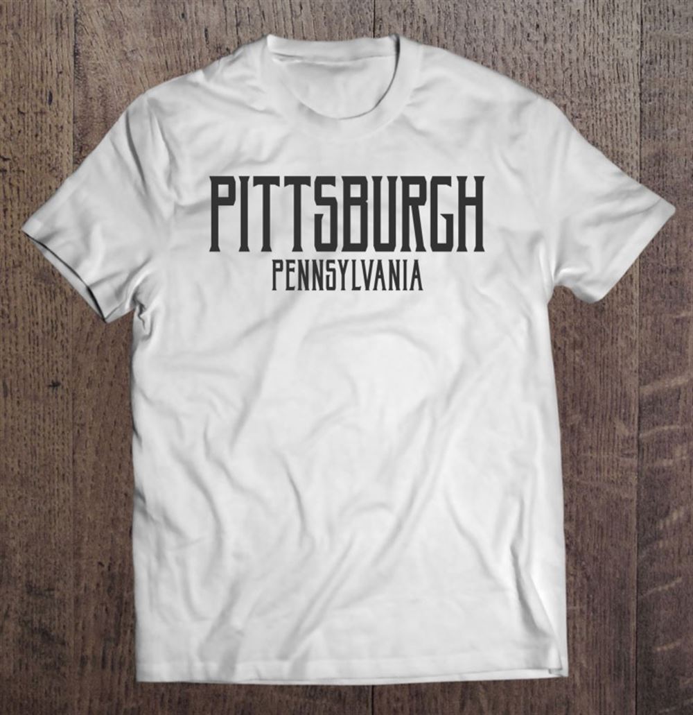 Amazing Pittsburgh Pennsylvania Pa Vintage Text Black Black Print 