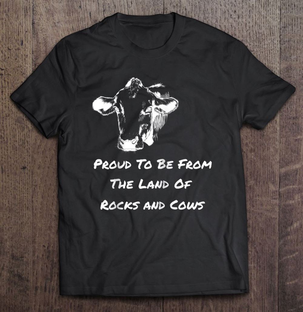 Special Proud To Be From Land Of Rocks Cows Rural Minnesota Farming Raglan Baseball 