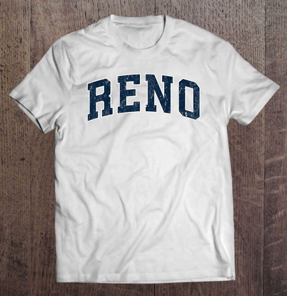 High Quality Reno Nevada Nv Vintage Sports Design Navy Design 