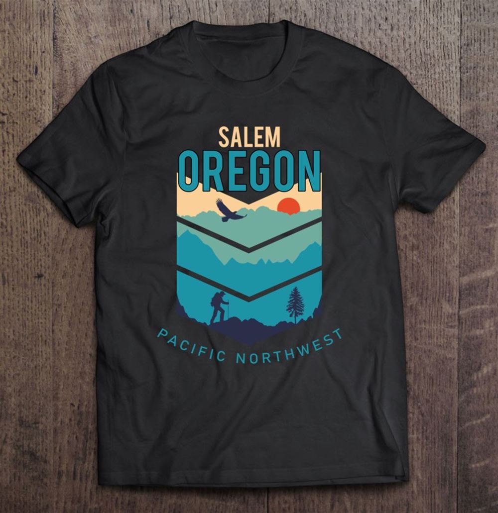 Attractive Salem Oregon Native Hometown Vintage Pacific Northwest 