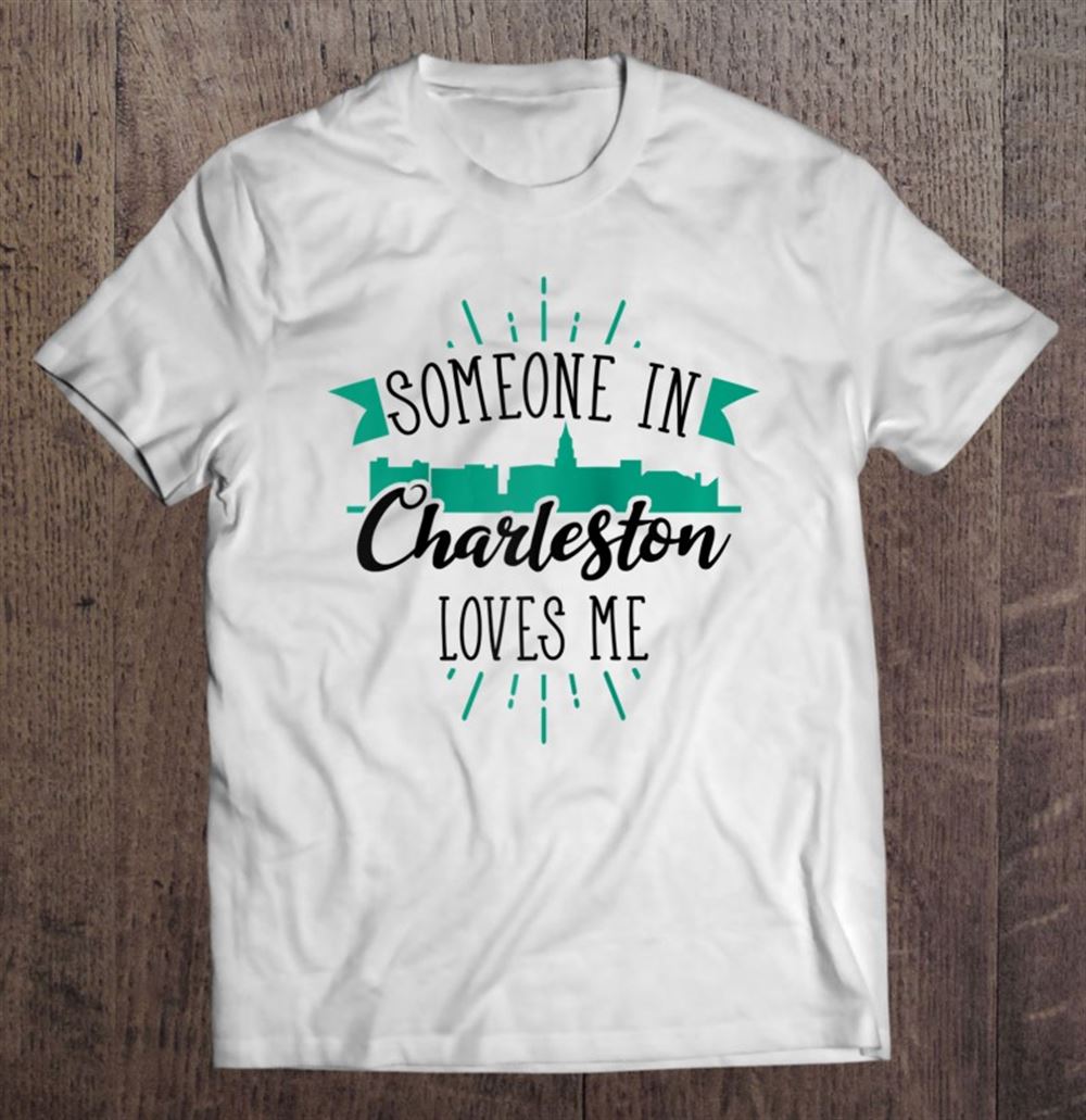 Special Someone In Charleston Loves Me Charleston Sc Skyline Raglan Baseball 