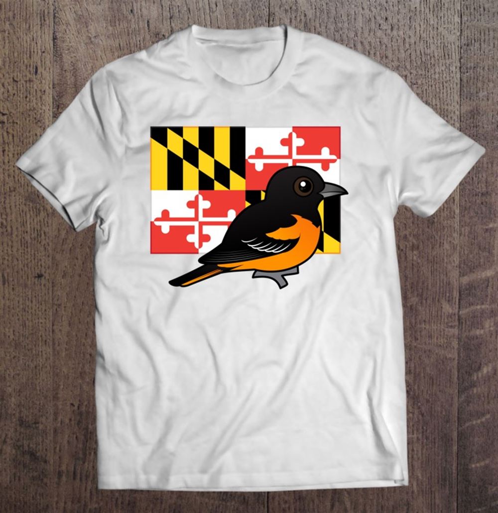 Limited Editon State Birdorable Of Maryland Cute Baltimore Oriole 