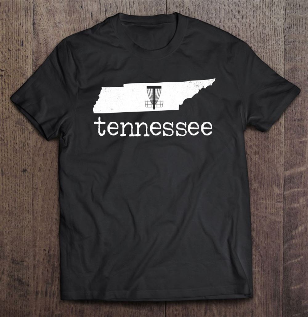 Special State Of Tennessee Disc Golf Shirt Golfer Golfing Basket 