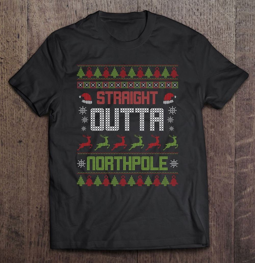 Promotions Straight Outta North Pole Christmas Squad 