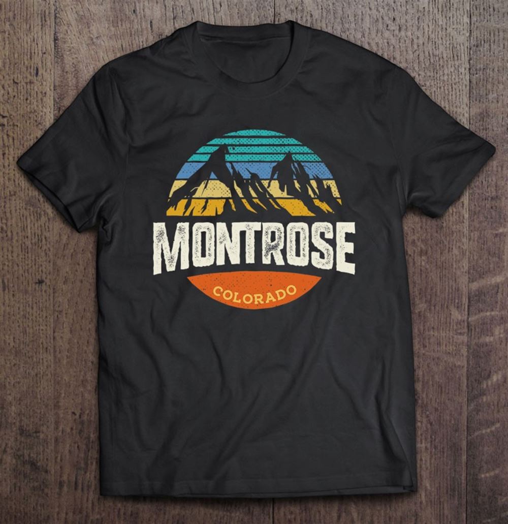 Attractive Vintage Montrose Colorado Outdoor Graphic 