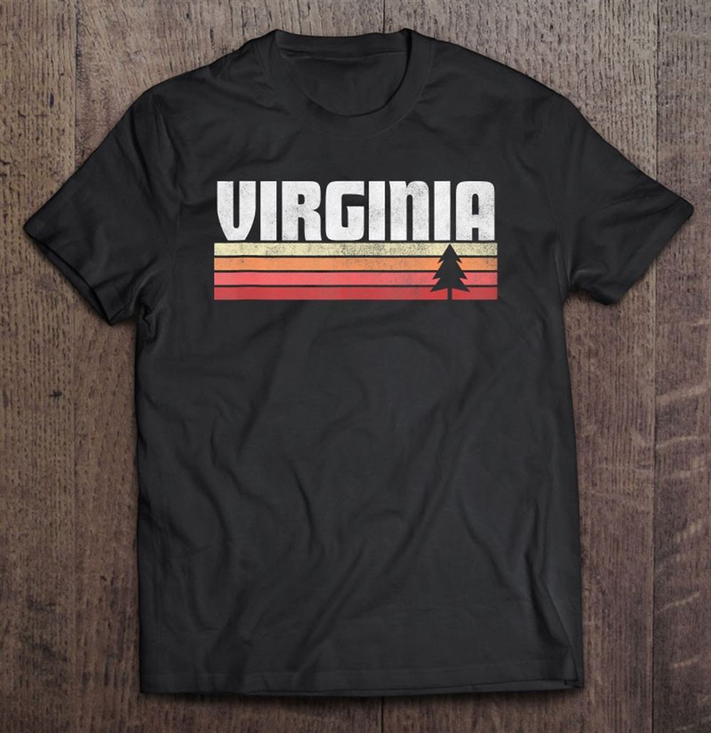 Attractive Virginia Retro Style Shirt Vintage 70s 80s 90s Home Gift Tank Top 