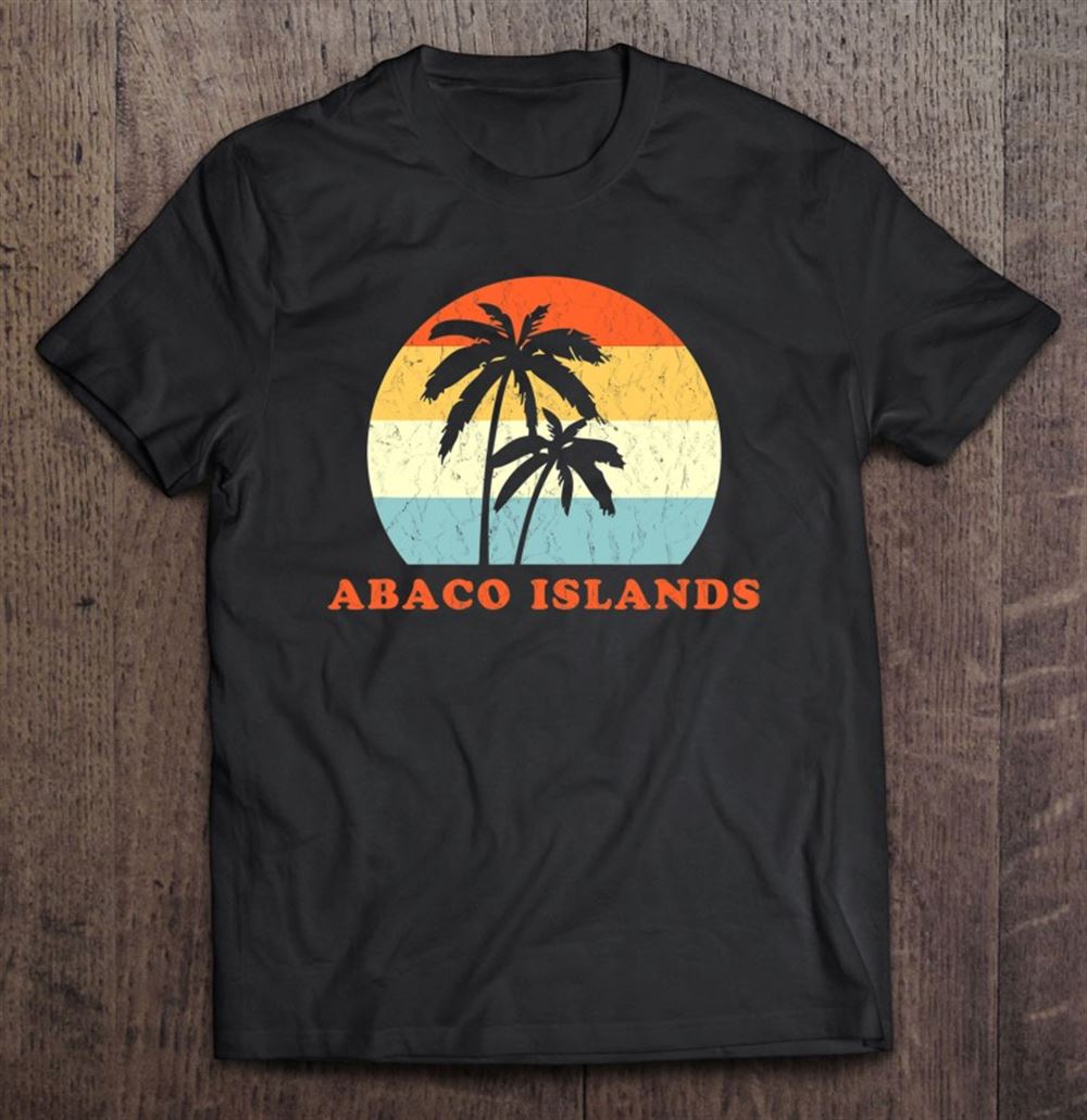 High Quality Abaco Bahamas Vintage Retro Sun Surf Throwback Gift 