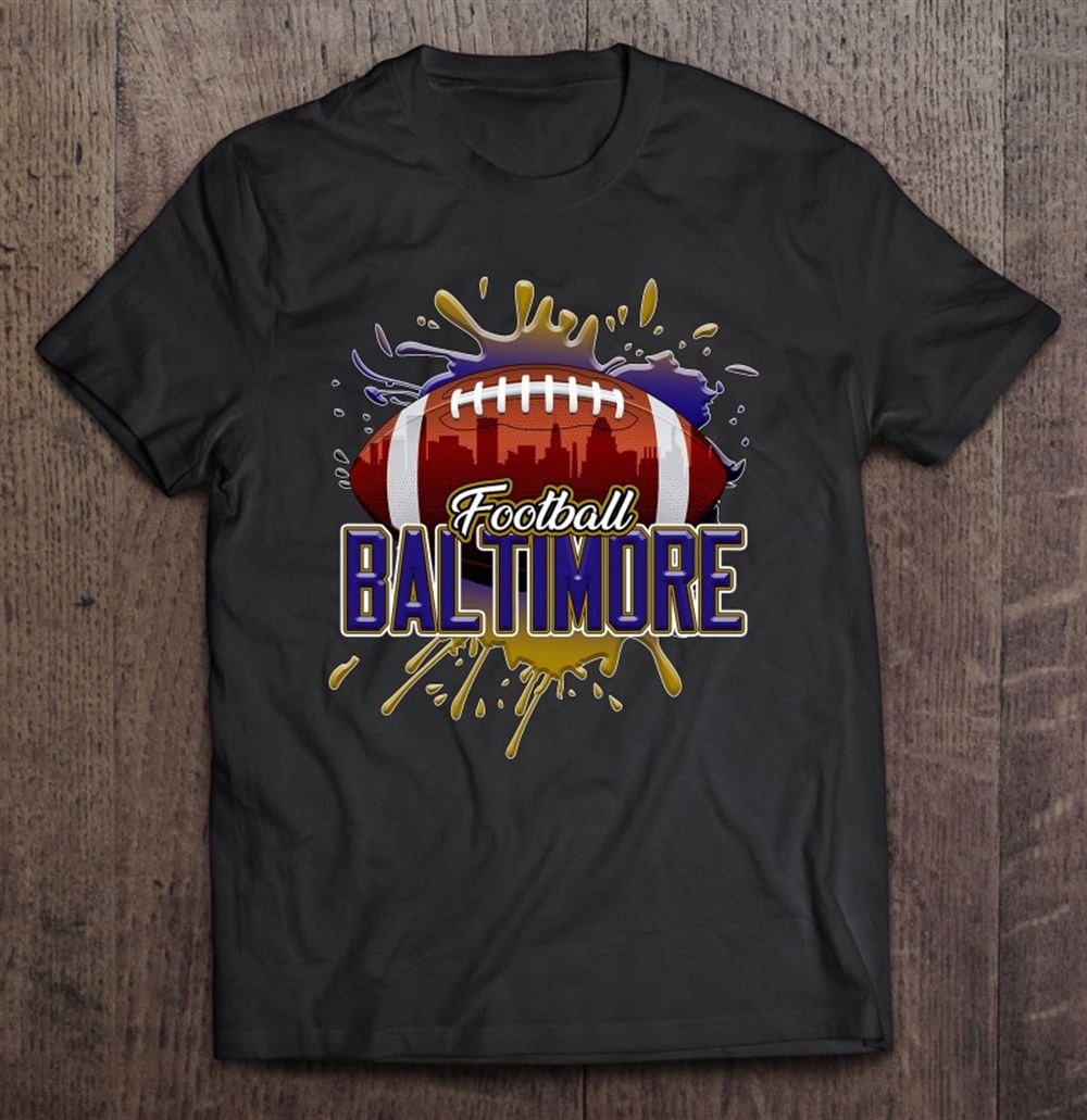 Promotions Baltimore Football Shirt Retro Vintage Maryland Raven 