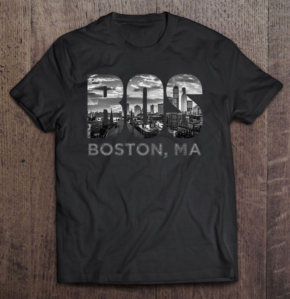 Best Boston Buildings Souvenir Massachusetts Skyline Art Bos Gift 