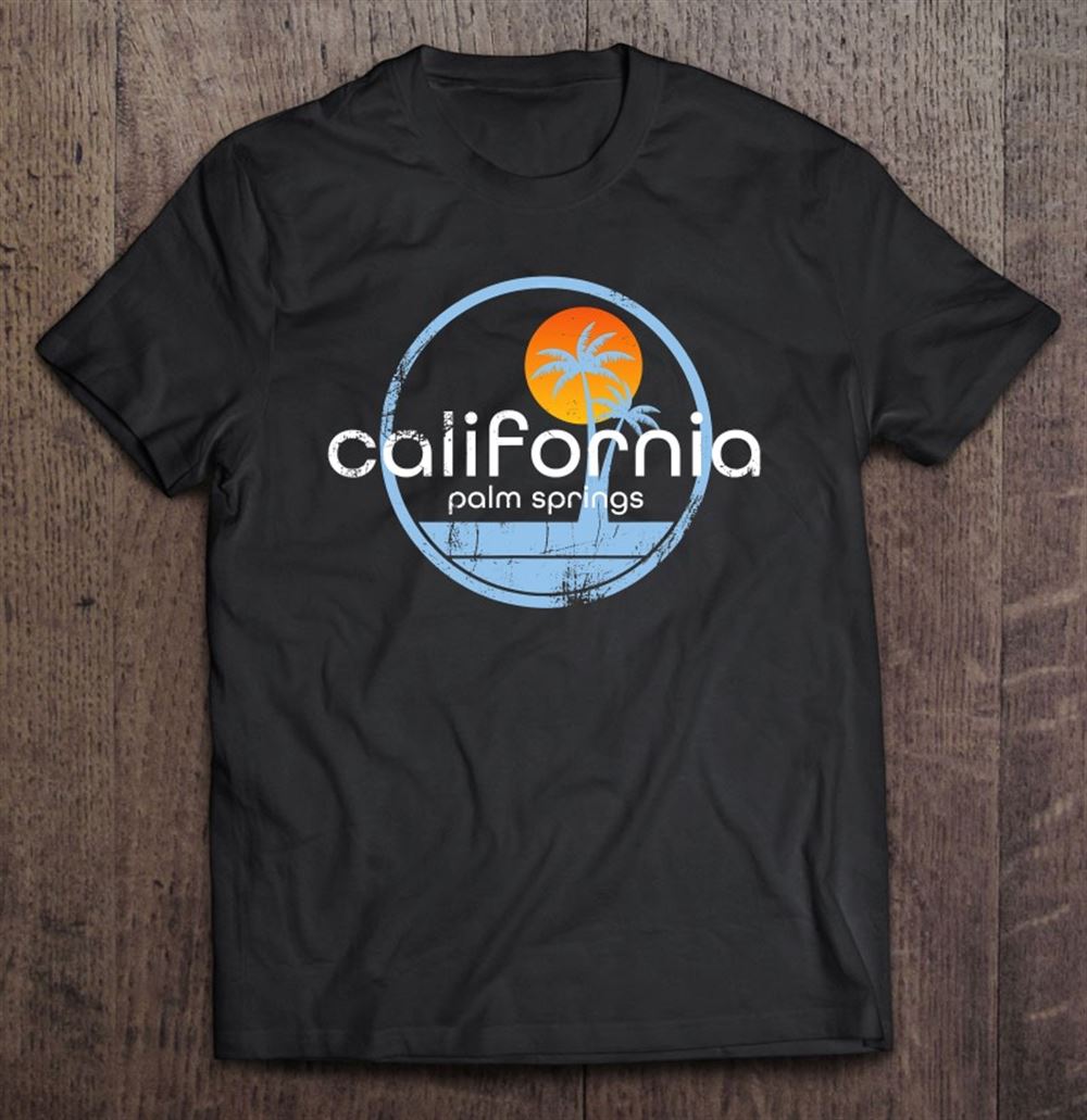 Promotions California Palm Springs Sunset Retro 