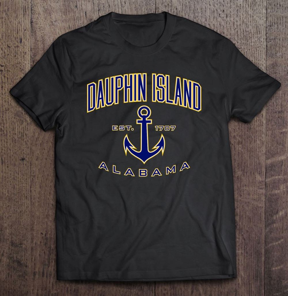 Happy Dauphin Island Shirt For Women Men Girls Boys 