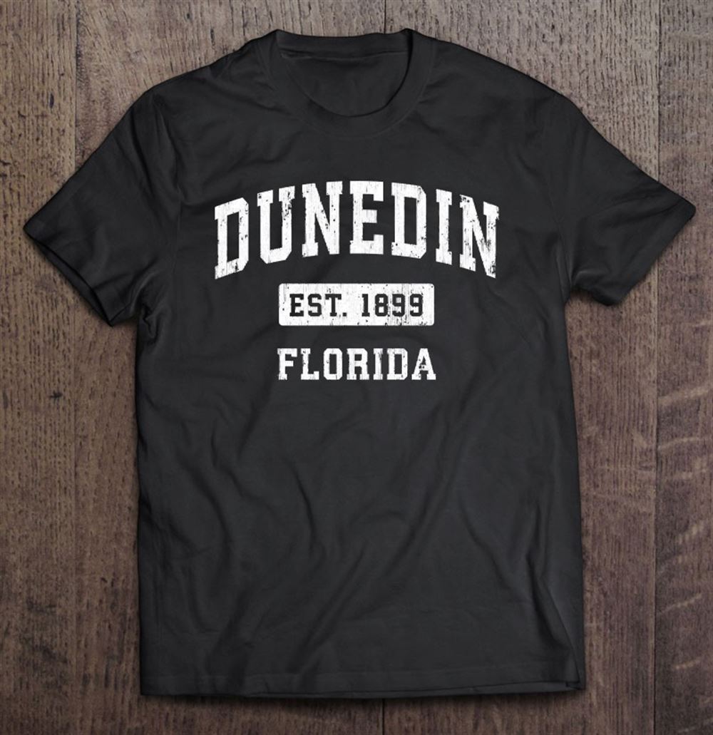 Attractive Dunedin Florida Fl Vintage Established Sports Design Pullover 