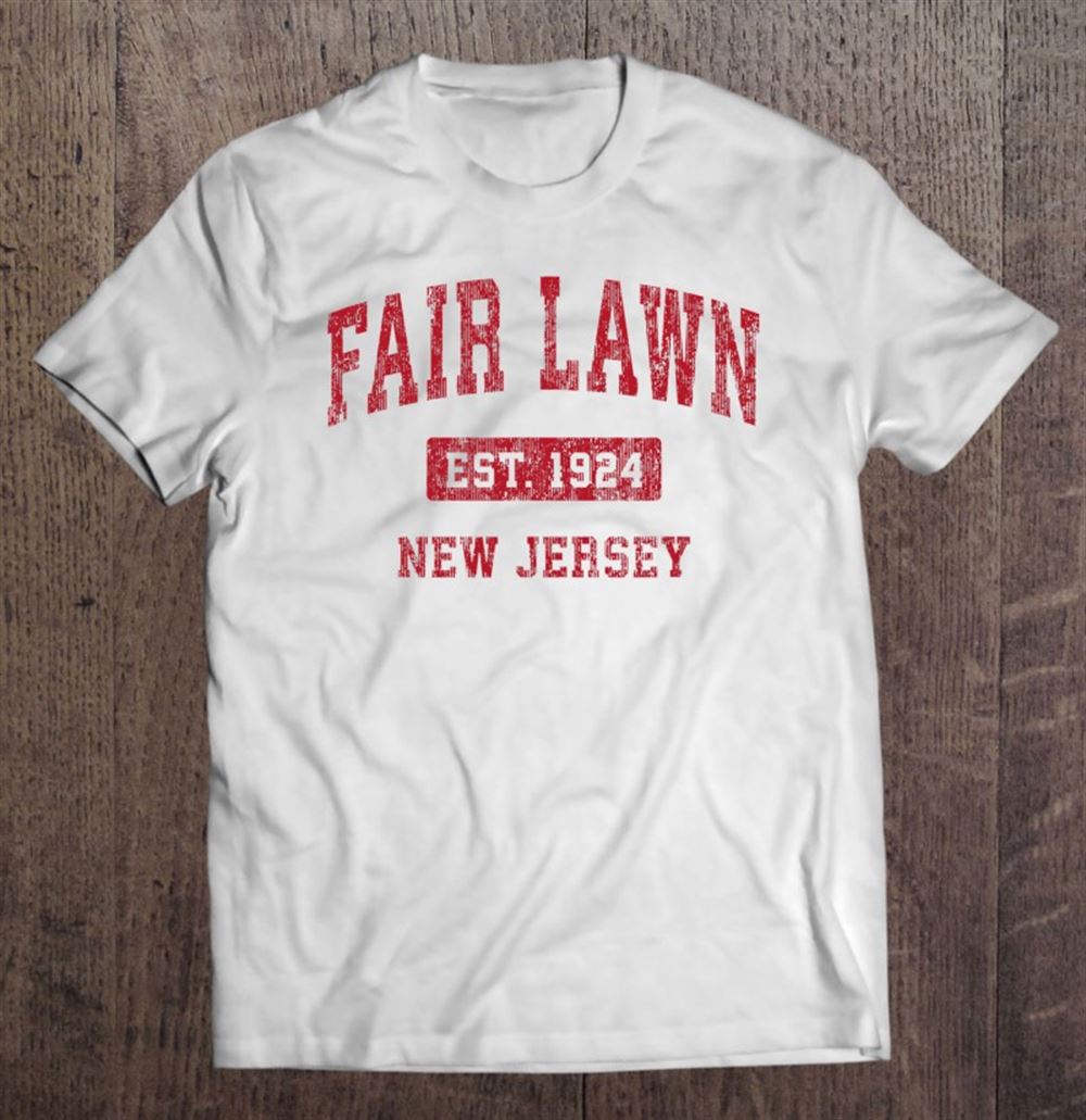 Promotions Fair Lawn New Jersey Nj Vintage Sports Design Red Design 