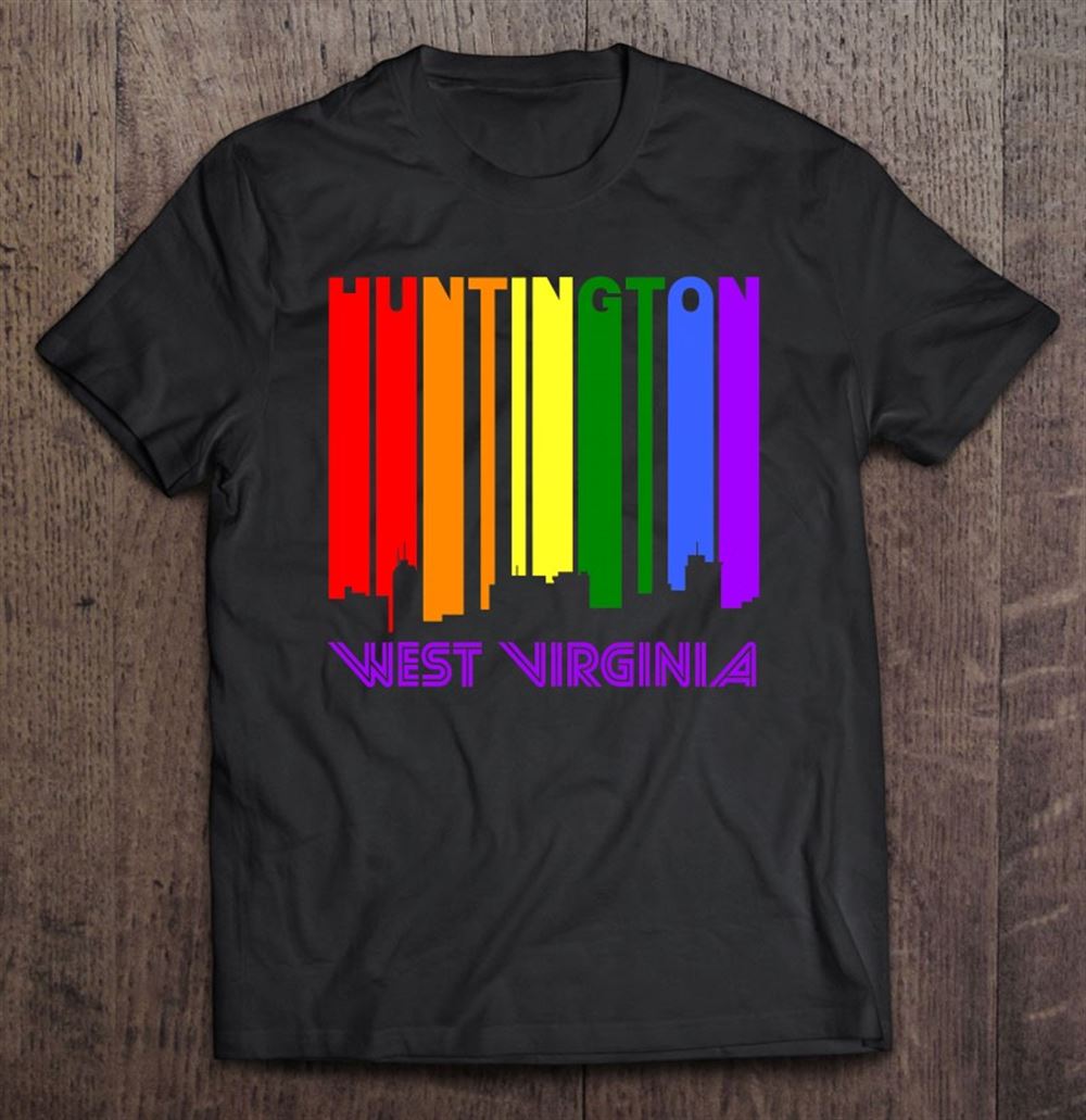 Gifts Huntington West Virginia Lgbtq Gay Pride Skyline 