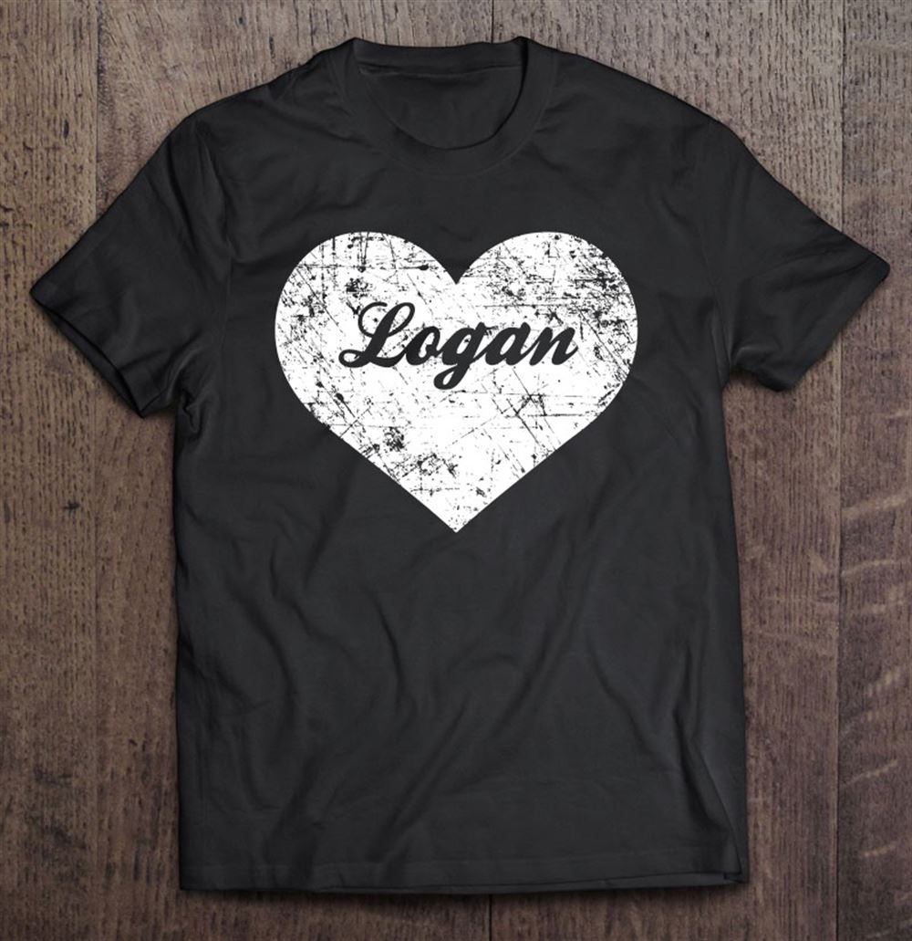 Limited Editon I Love Logan Shirt Funny Cute Utah Gift Souvenir 
