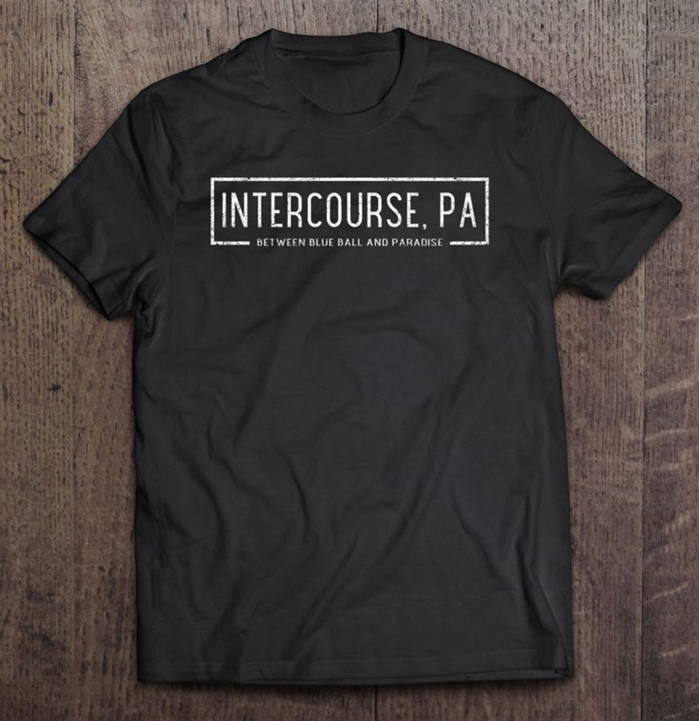 Limited Editon Intercourse Pennsylvania Gift Between Blue Ball And Paradise 