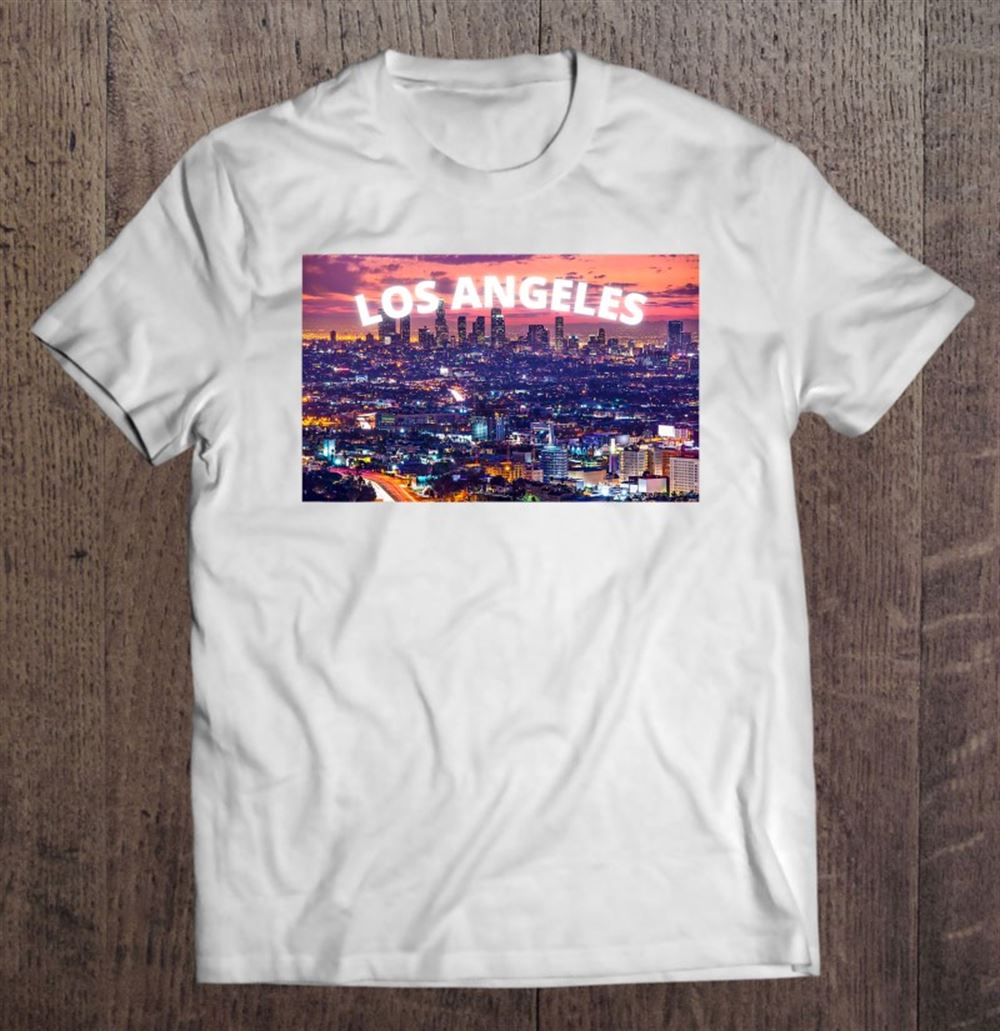 Attractive Los Angeles- La California Gift Souvenir Skyline 