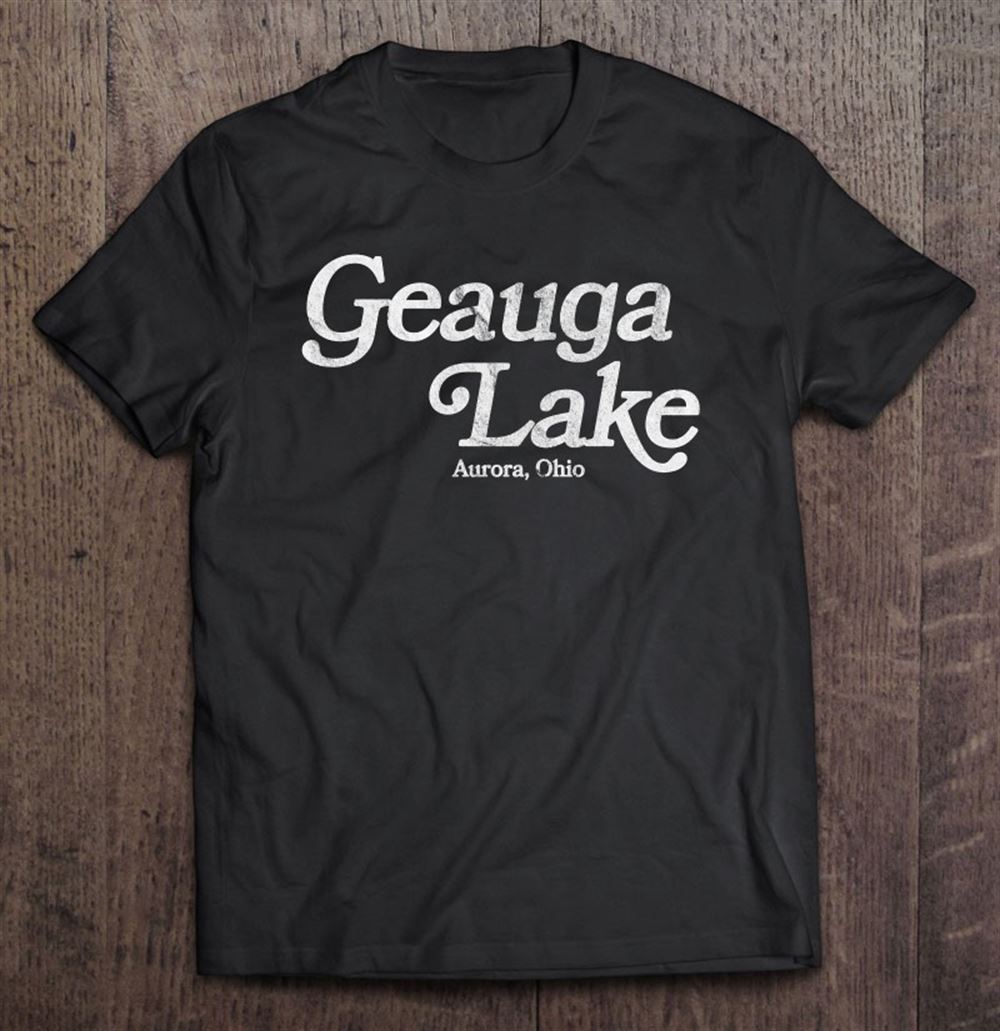 Amazing Mens Vintage Geauga Lake Cleveland Premium 