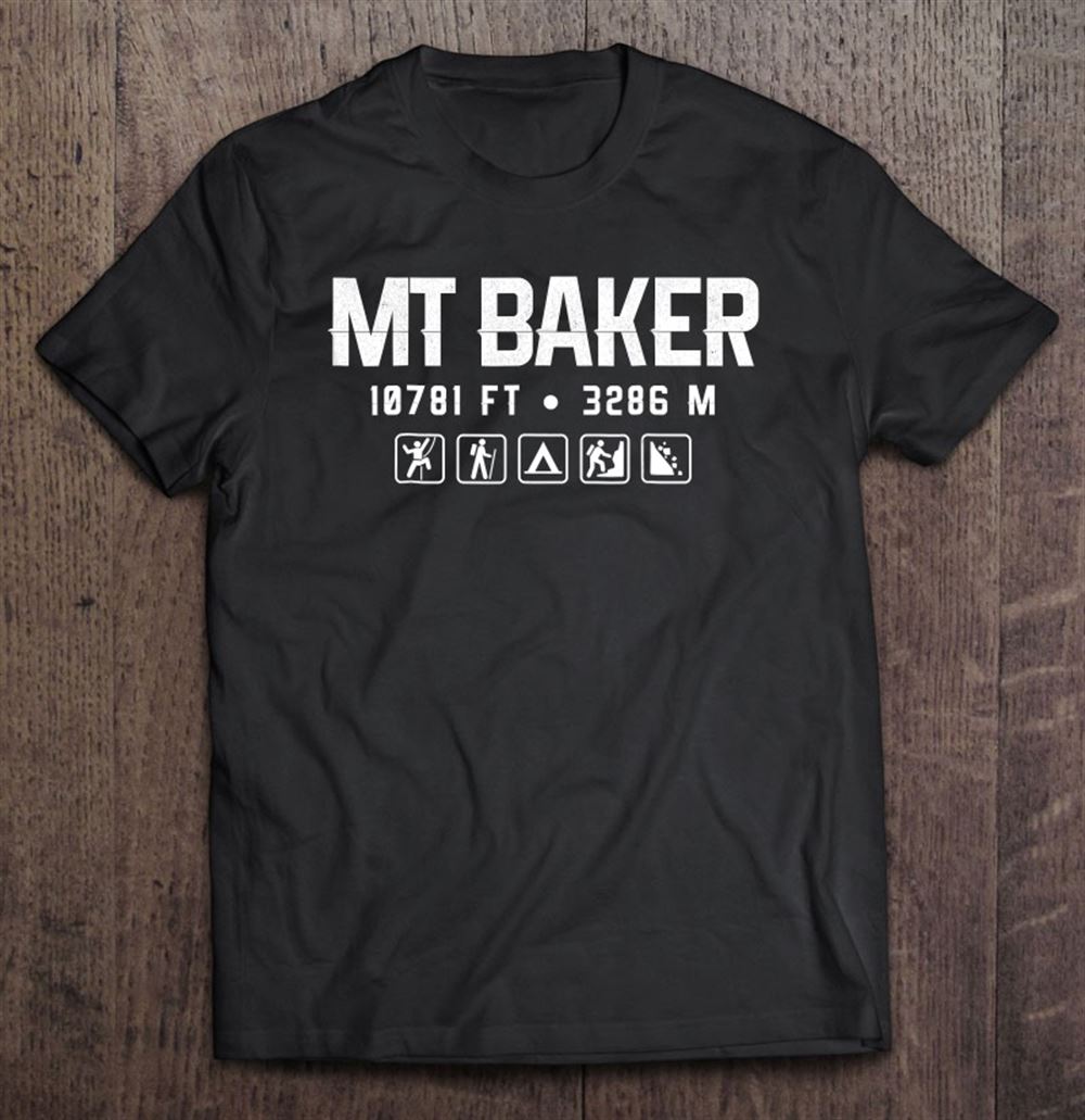 Best Mt Baker Washington Mountain Gift 
