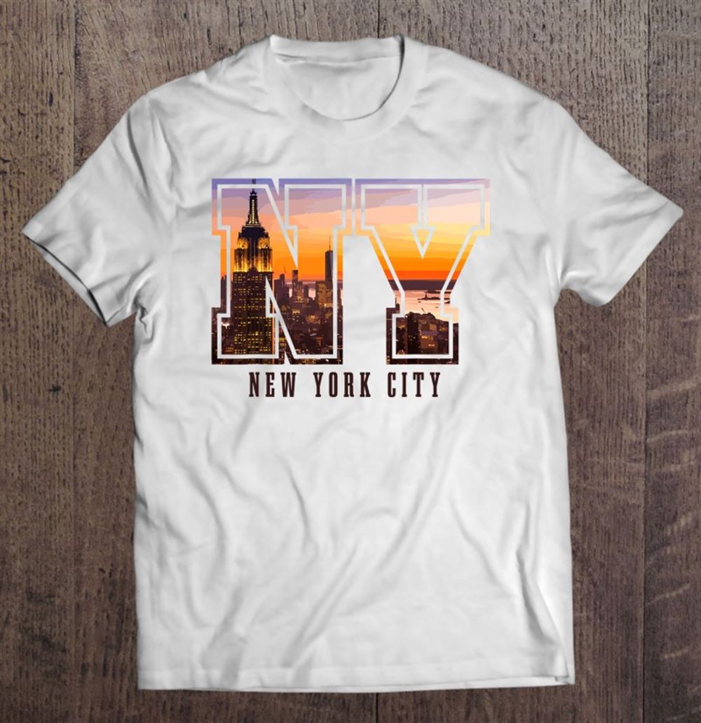 Special New York City Nyc Ny Skyline Sunset Gift 