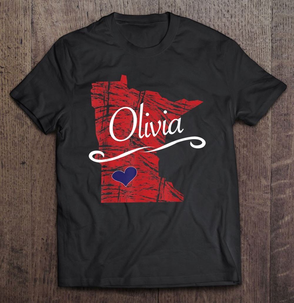 Attractive Olivia Minnesota Tshirt Cute Adult Youth Tee City State 