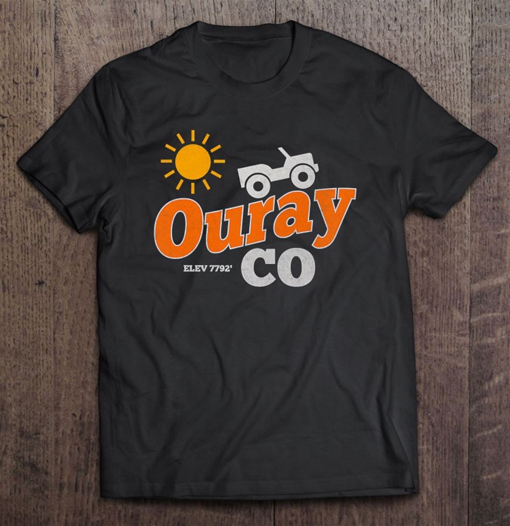 Limited Editon Ouray Colorado 4x4 Graphic Gift 