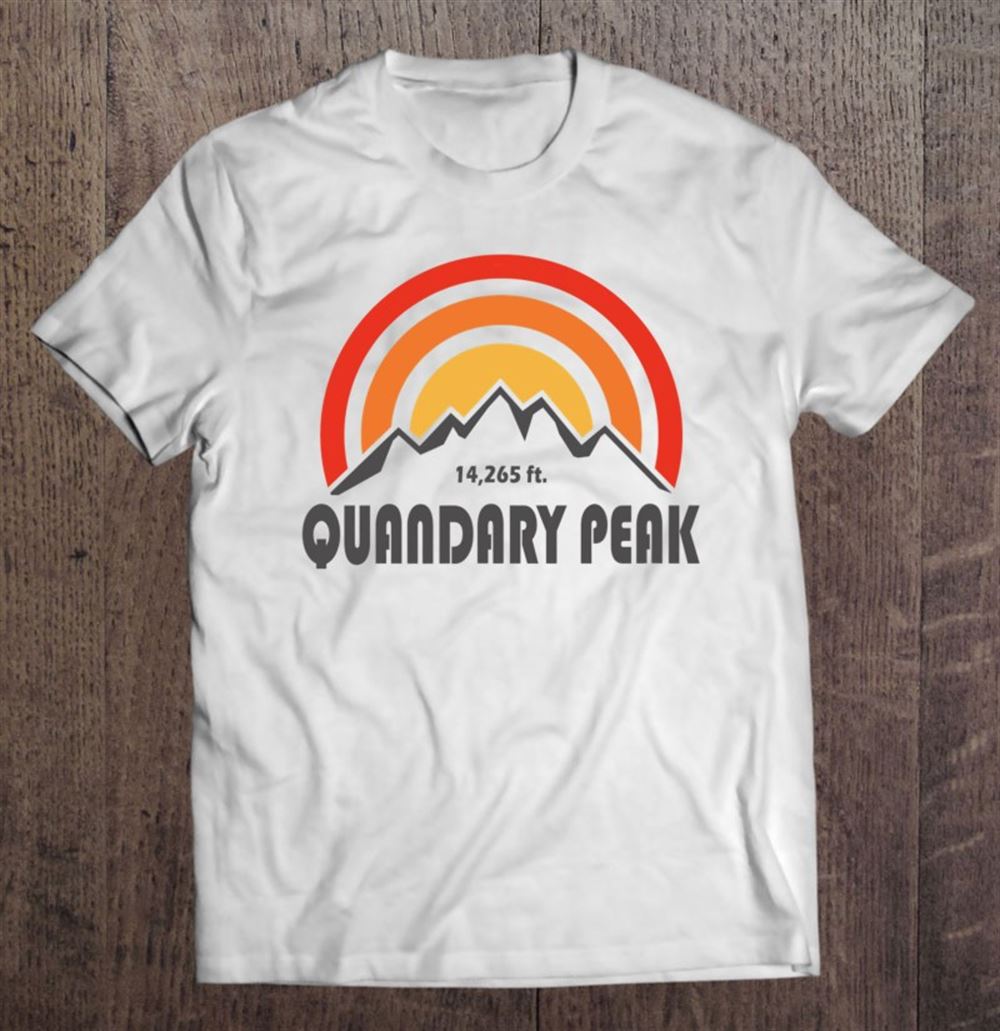 Awesome Quandary Peak Colorado State Mountain 
