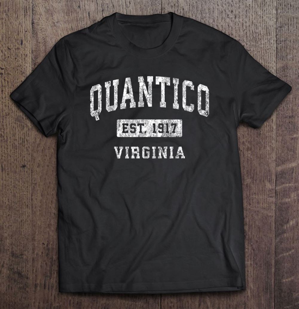 High Quality Quantico Virginia Va Vintage Established Design 