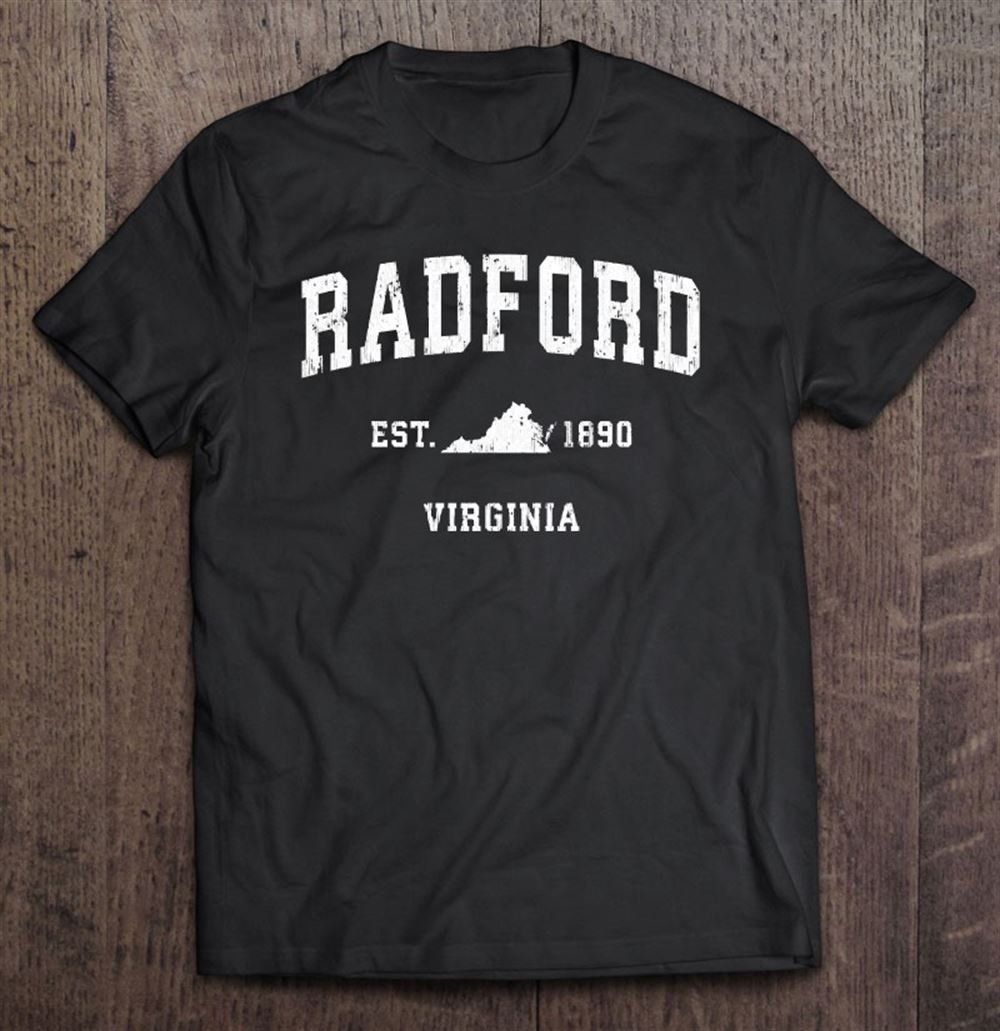 Limited Editon Radford Virginia Va Vintage Athletic Sports Design Pullover 