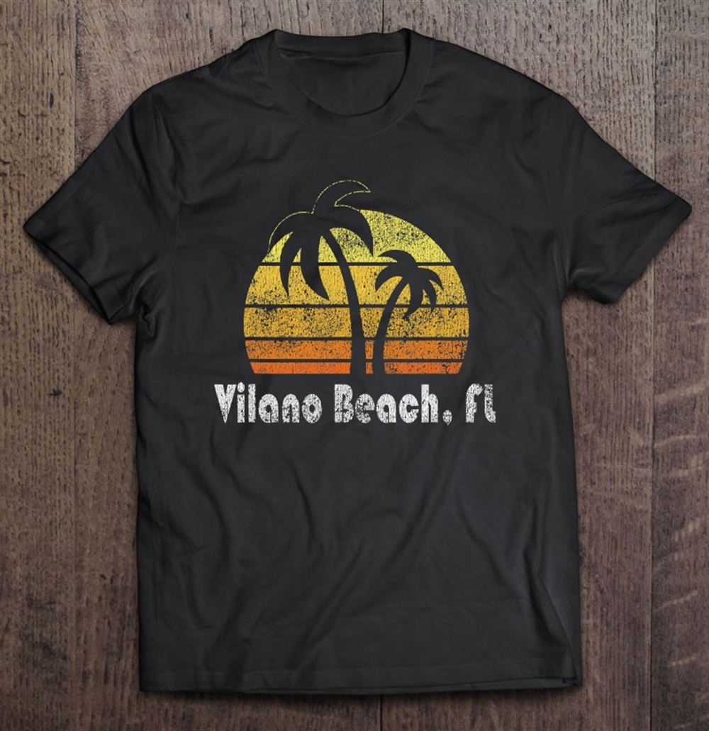 Happy Retro Vilano Beach Florida Beach 