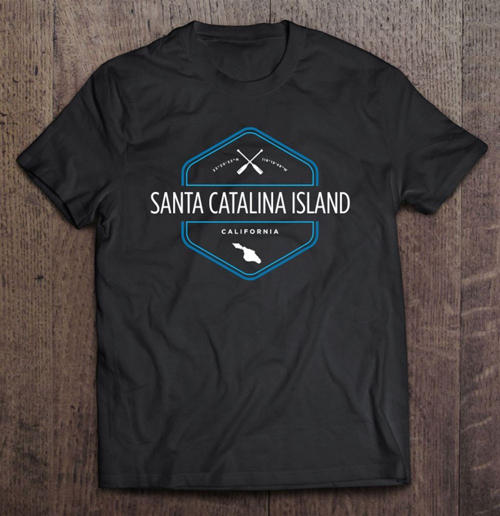 Gifts Santa Catalina Island Beach Graphic 