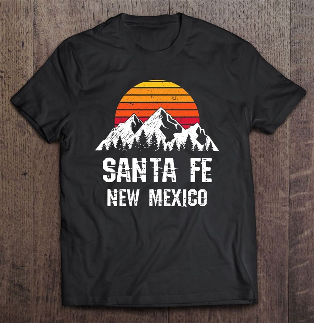 Promotions Santa Fe New Mexico Distressed Retro Gift 