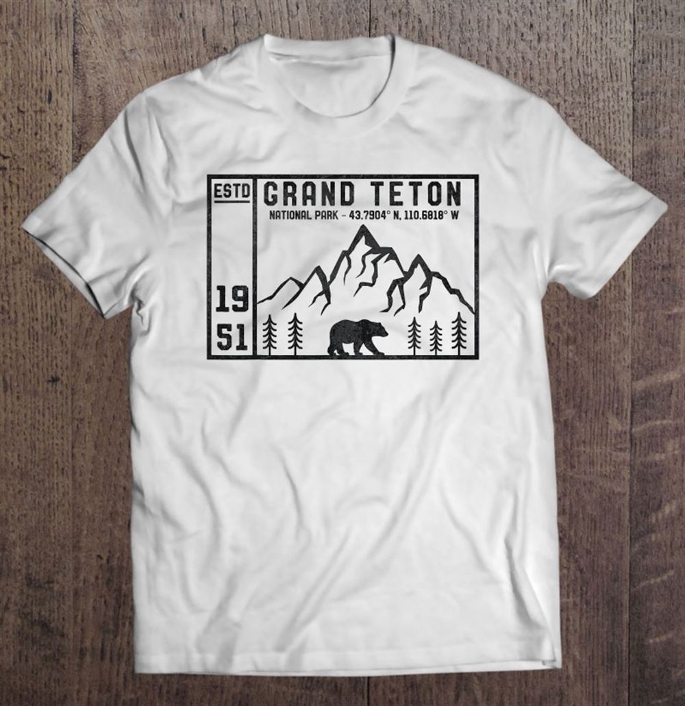 High Quality Vintage Grand Teton National Park Wyoming Mountains Souvenir 