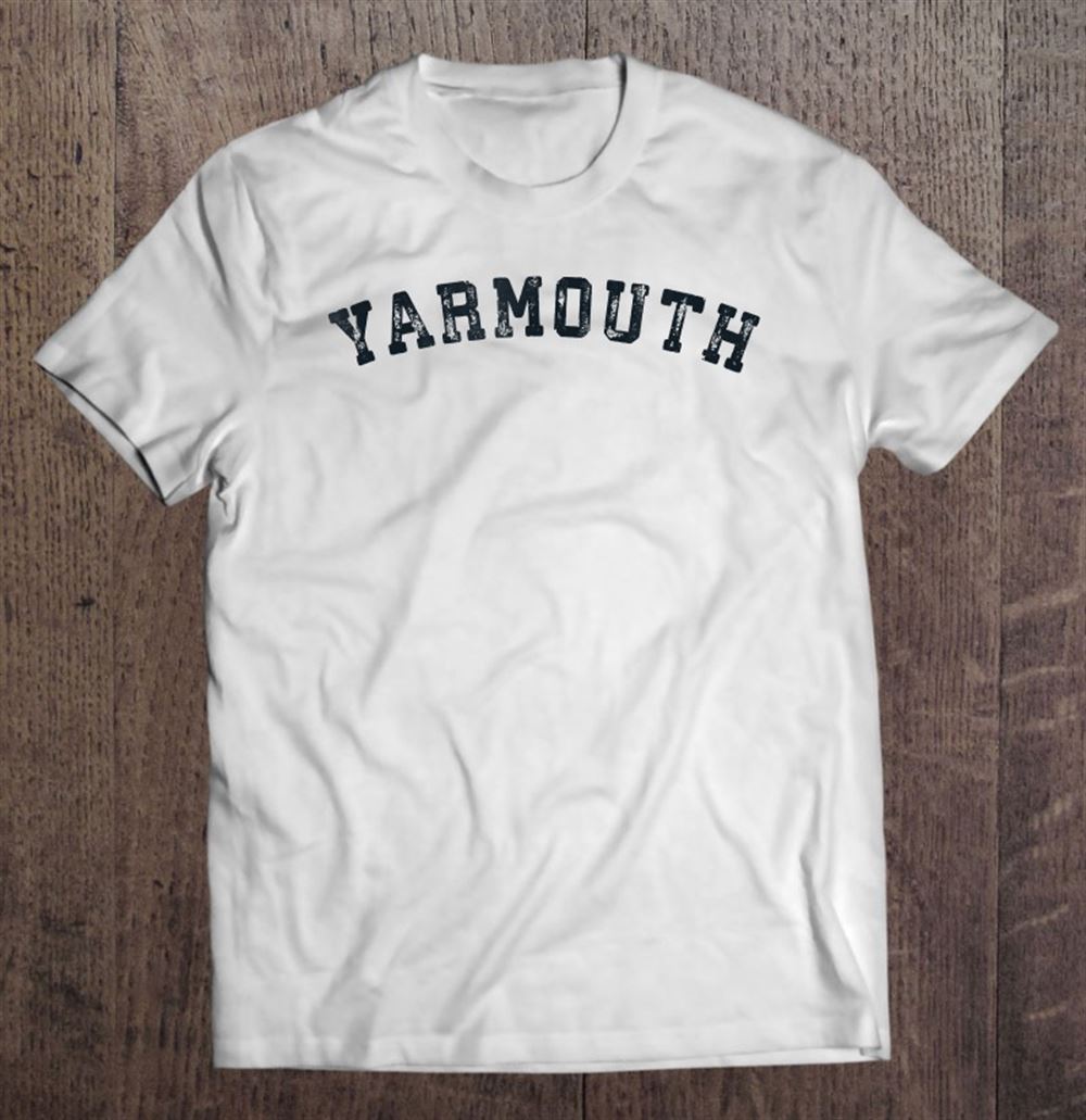 Attractive Vintage Yarmouth Ma Scrum Old Retro Sports Tee Gift 