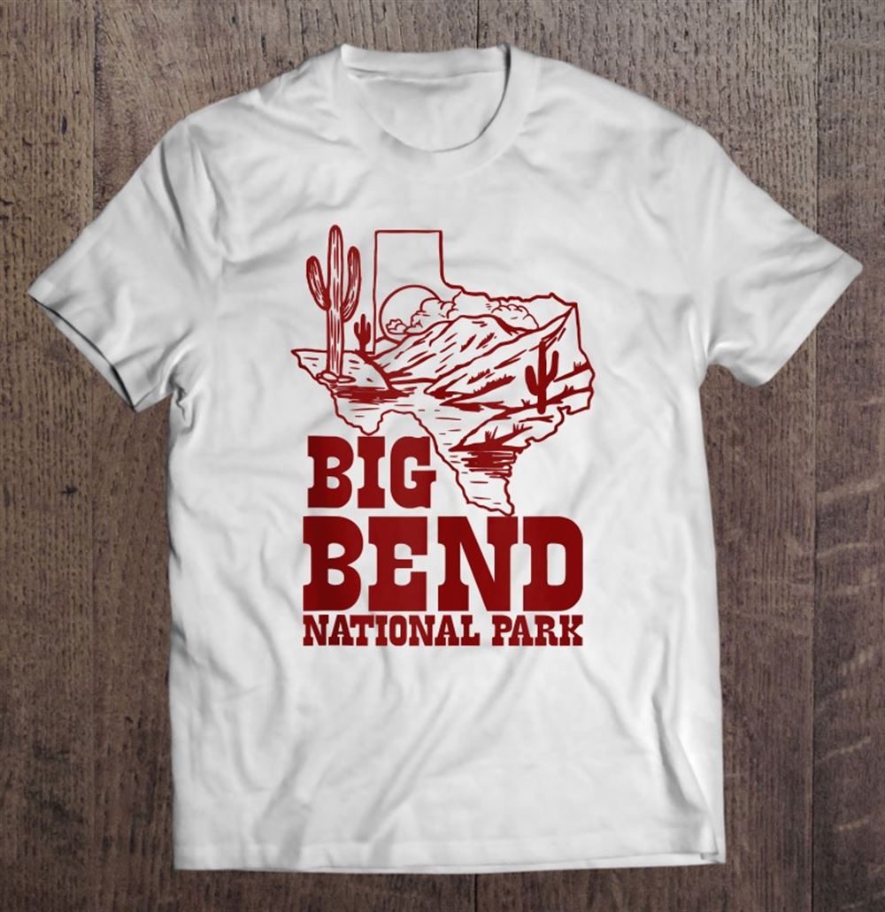 Amazing Big Bend National Park Vintage State Of Texas Border Cactus Tank Top 